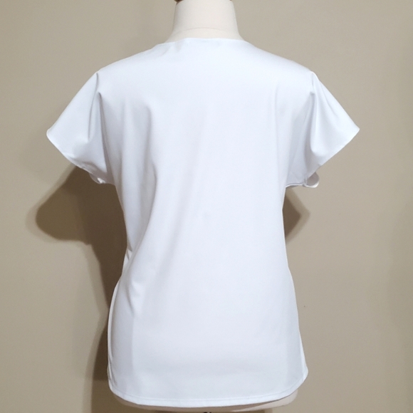 Asymmetrical Wrap Blouse - Picture 4 of 6